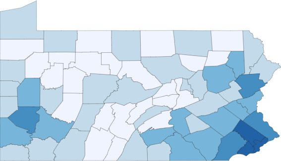 Coronavirus in Pa.
